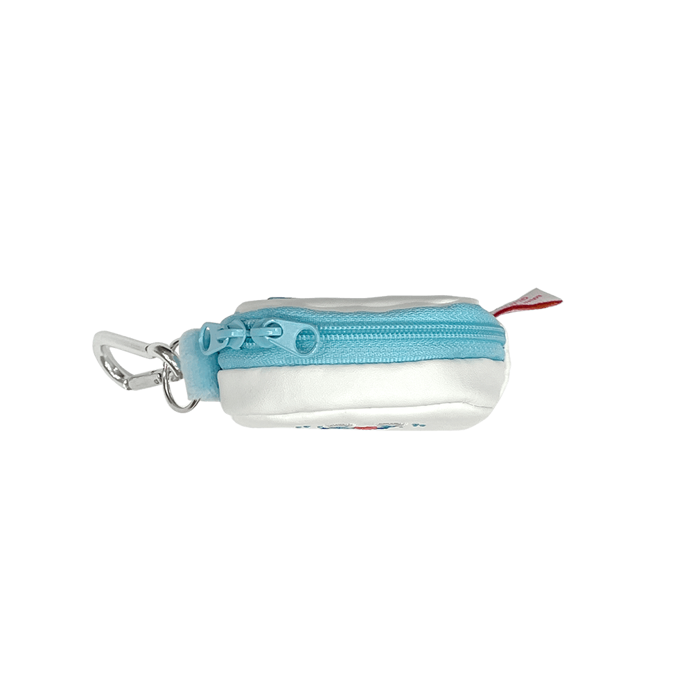 Buy Mini Zipper Pouch Water Repellent Small Zippered Pouches for Keys, ID,  Cards & AirPods Case Made in USA (White) Online at desertcartKUWAIT