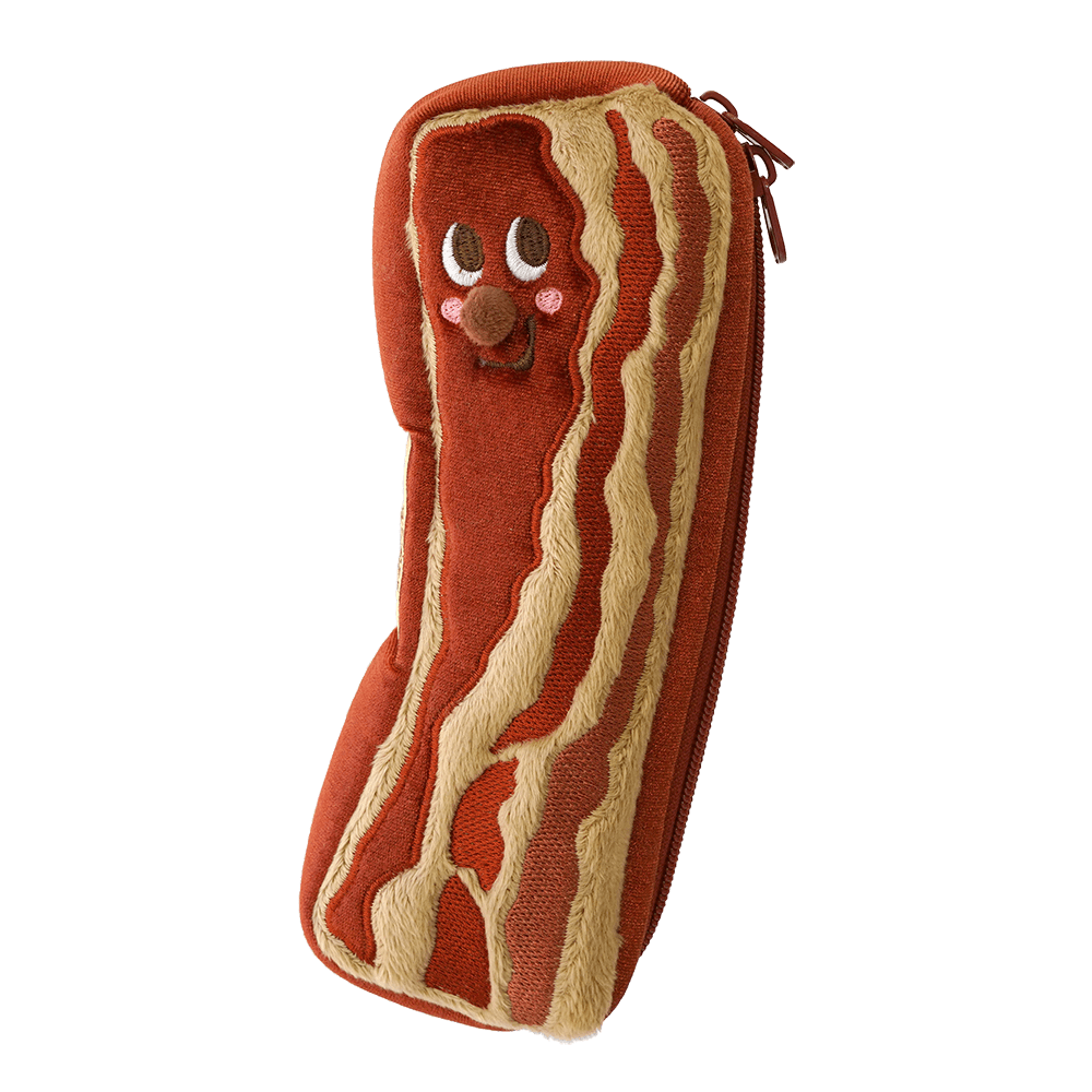 Thick Sliced Bacon Pencil Case