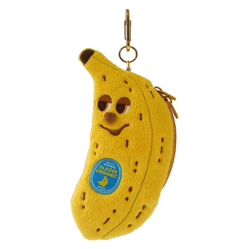 Ripe Banana Pass Card Case II (with Zipper)