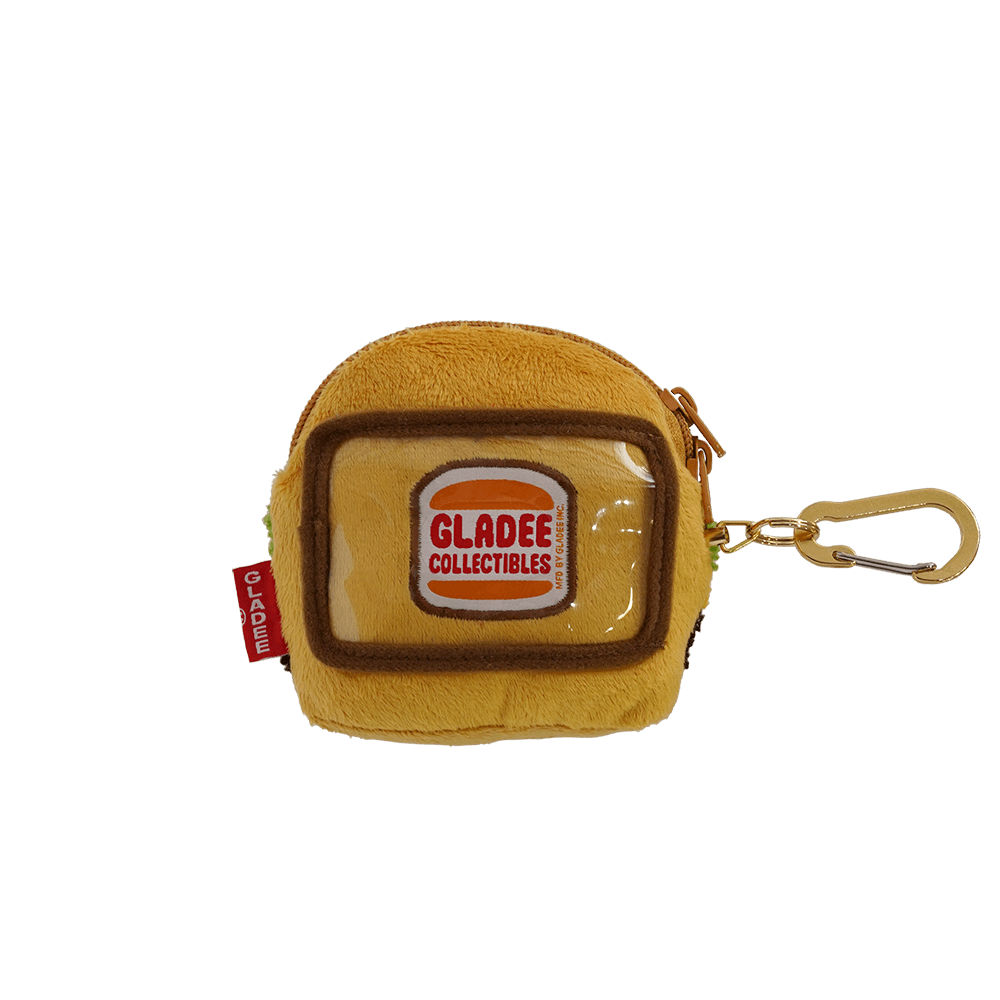 Pass Card Case with Zipper / Hamburger II