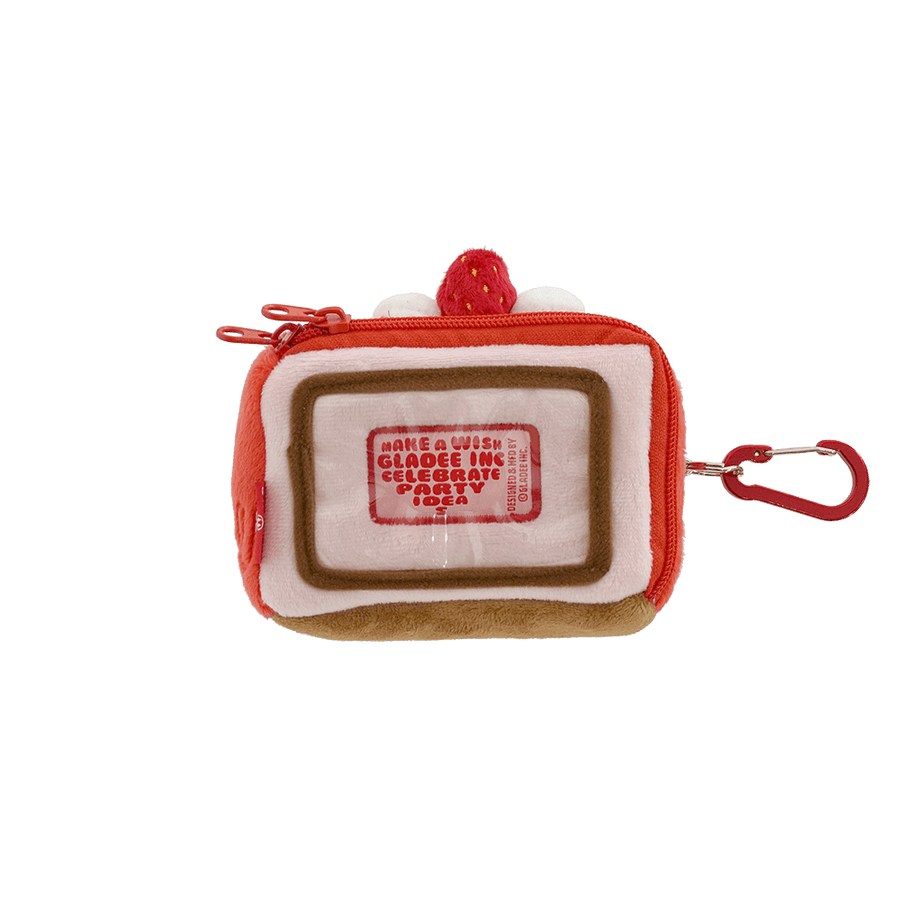 Pass Card Case / Redesign Strawberry Shortcake (with zipper)