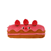 スリー ストロベリーズ オン ザ ショートケーキ ペンシルケース