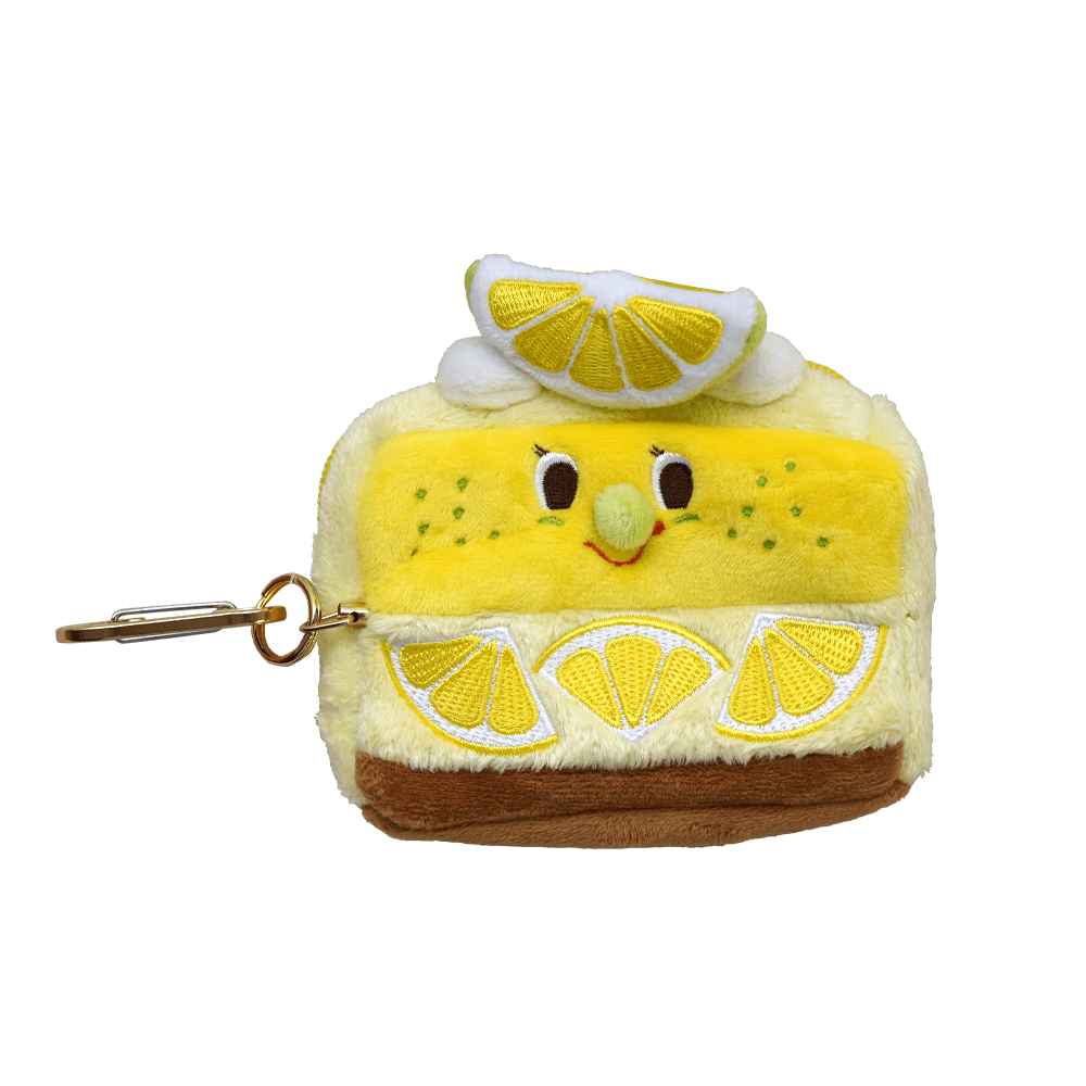 Pass Card Case / Lemon Short Cake (with zipper)