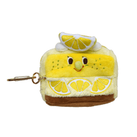 Pass Card Case / Lemon Short Cake (with zipper)