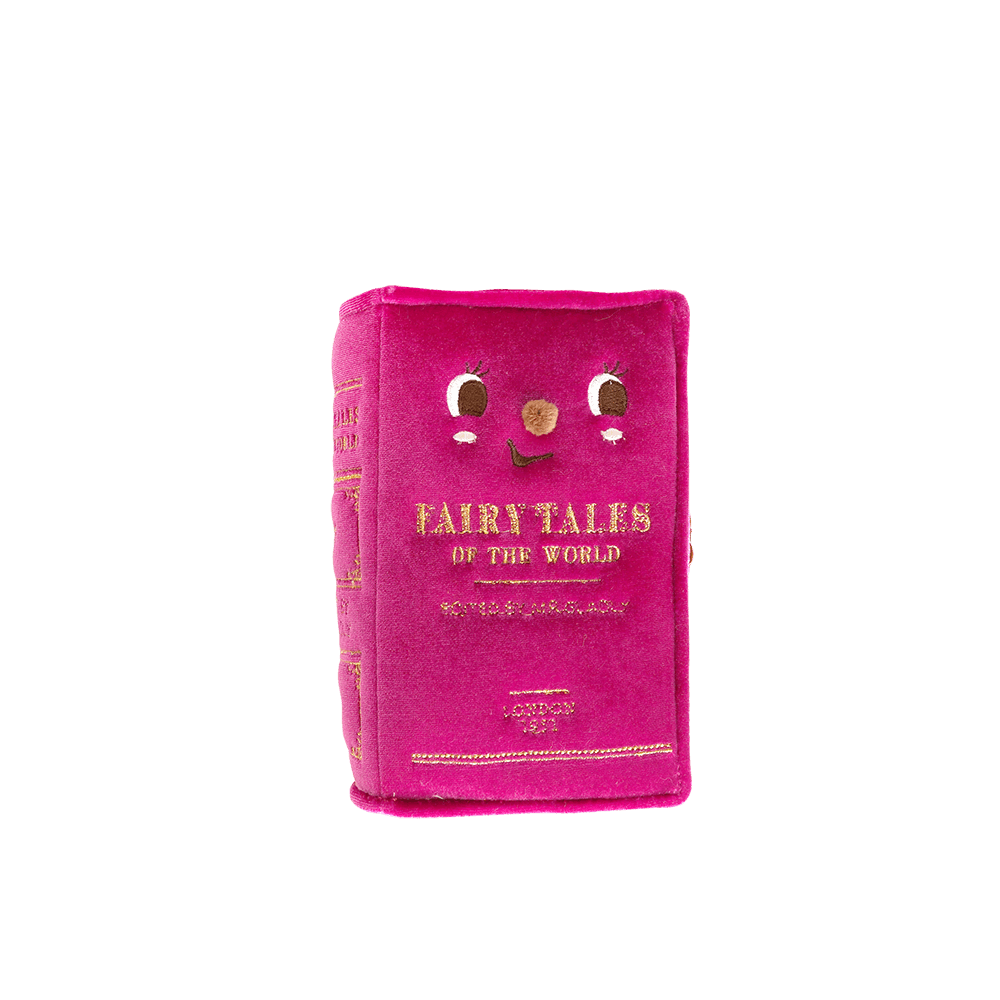 Old Book Pouch /  Magenta