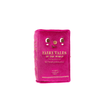 Old Book Pouch /  Magenta