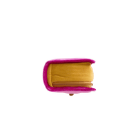 Old Book Pouch /  Magenta