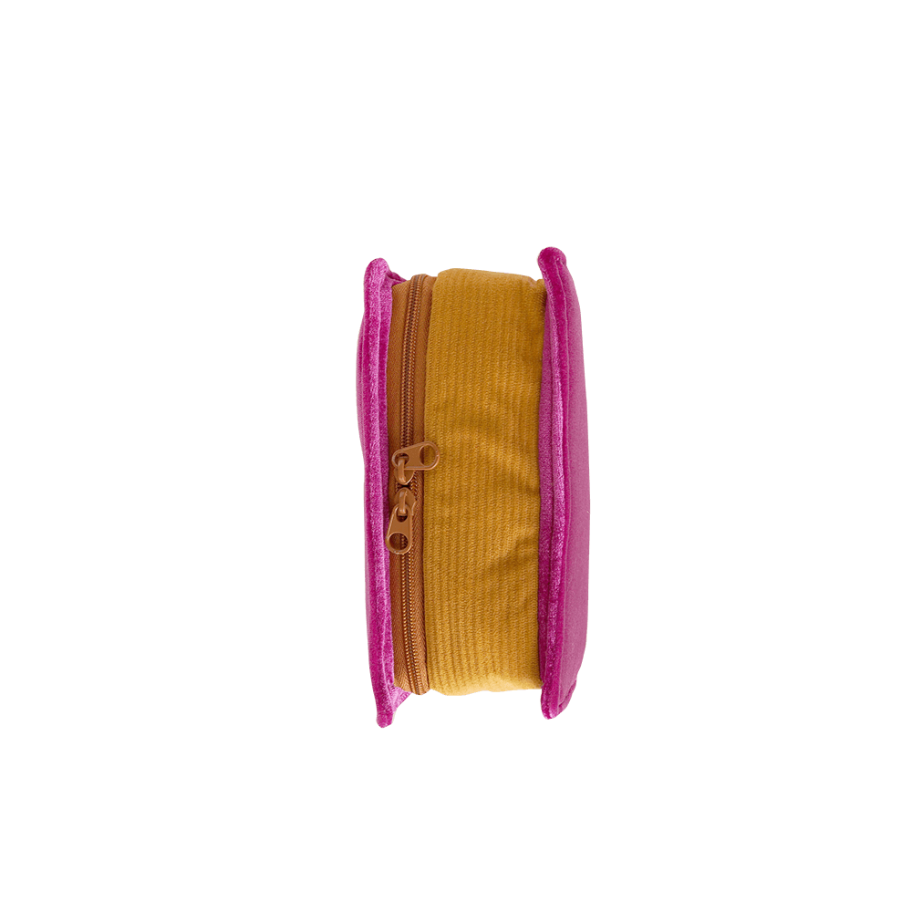 Old Book Pouch /  Magenta