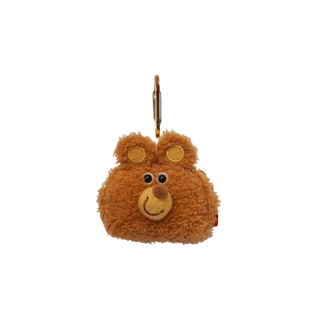 Brown Bear Head Mini Case for AirPods