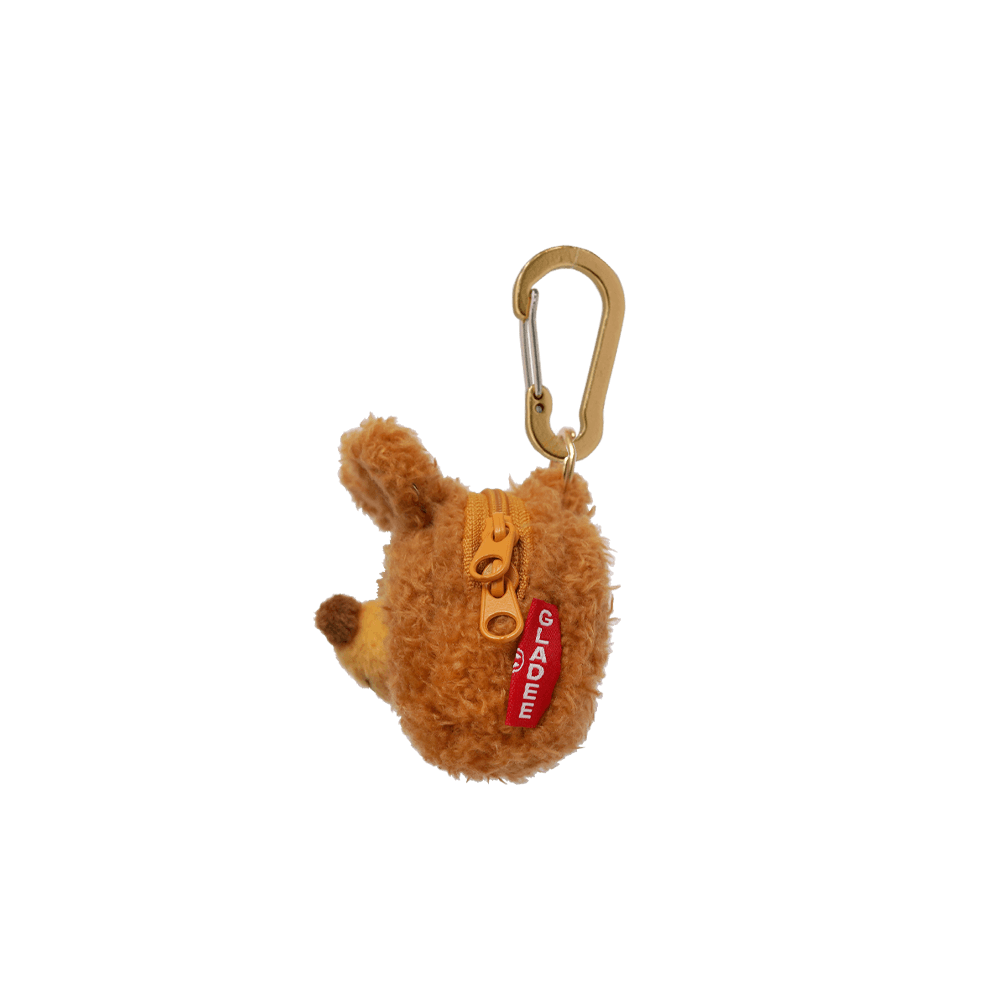 Brown Bear Head Mini Case for AirPods