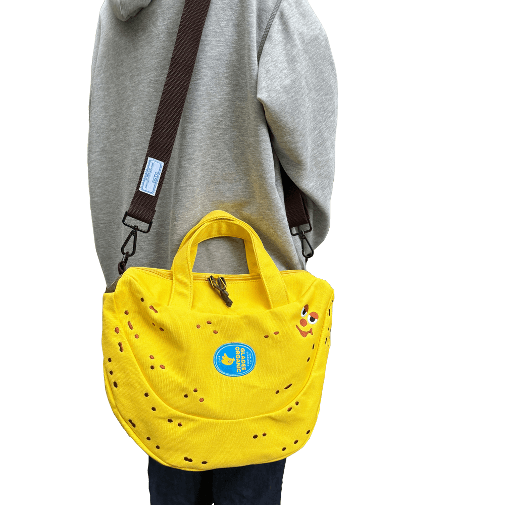 Large Banana Canvas Tote Bag / Premium Ripe