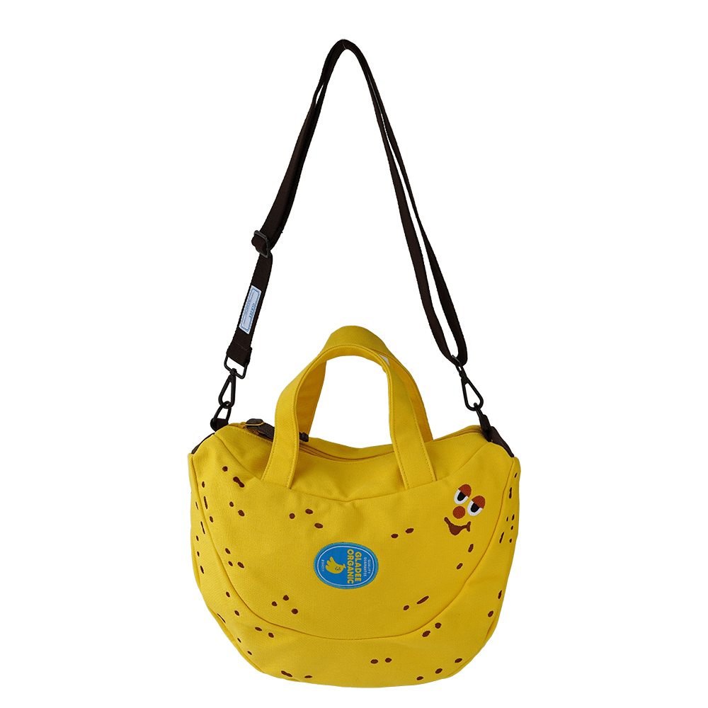 Large Banana Canvas Tote Bag / Premium Ripe