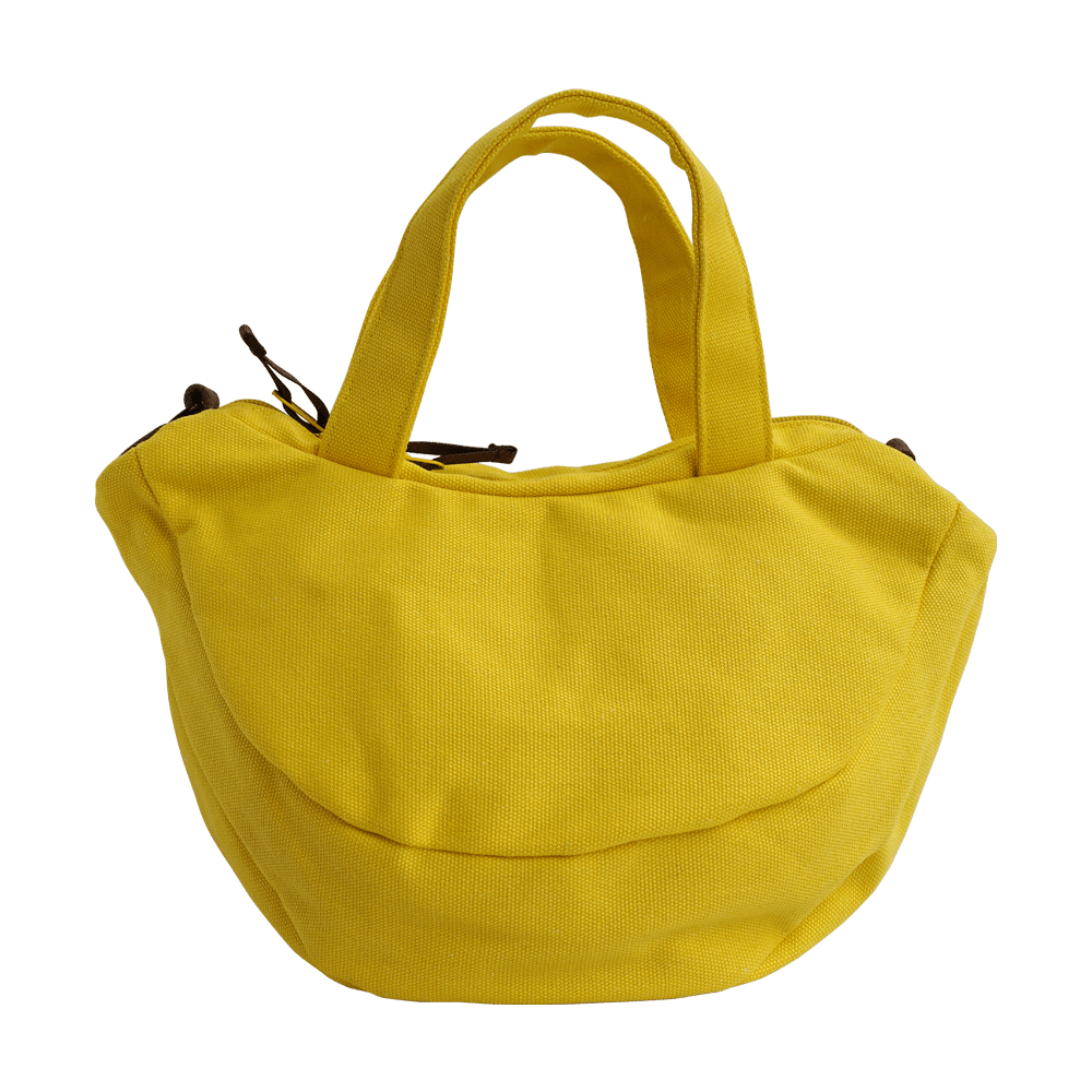Fresh Banana Canvas Mini Bag w Strap
