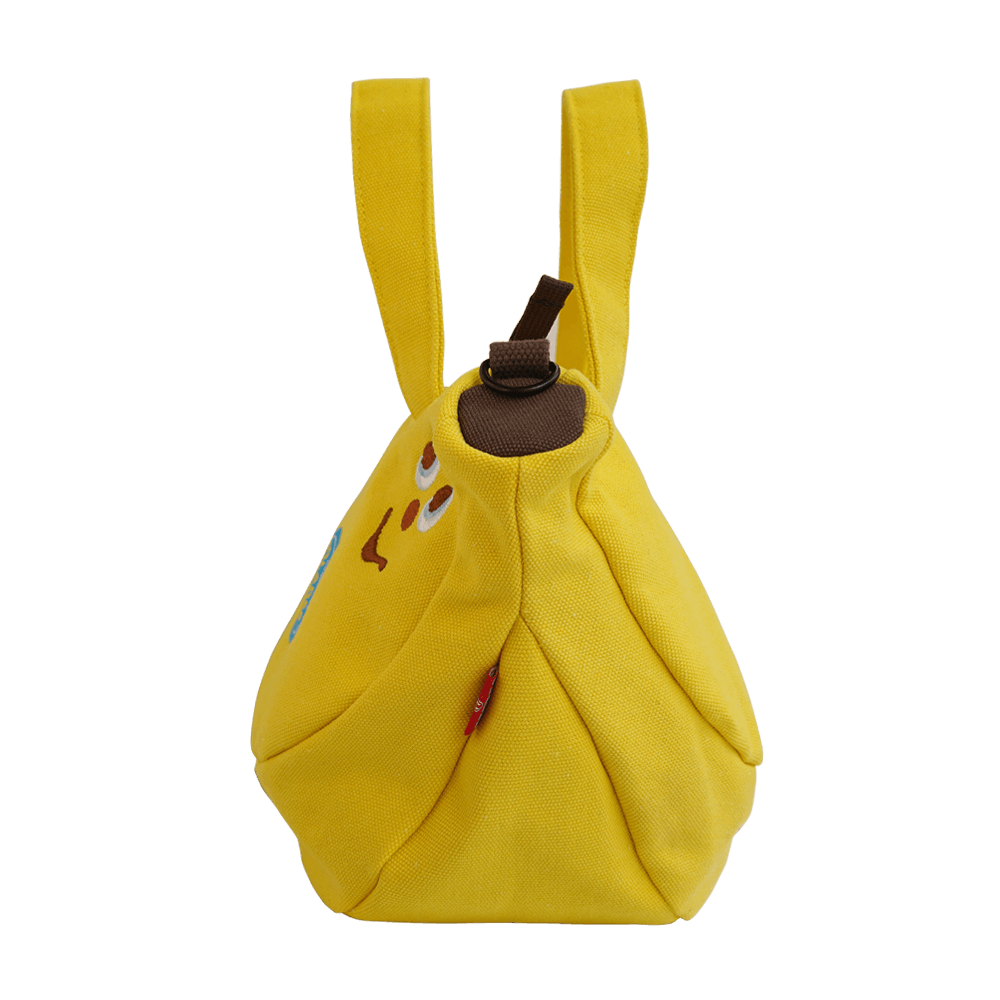 Fresh Banana Canvas Mini Bag w Strap