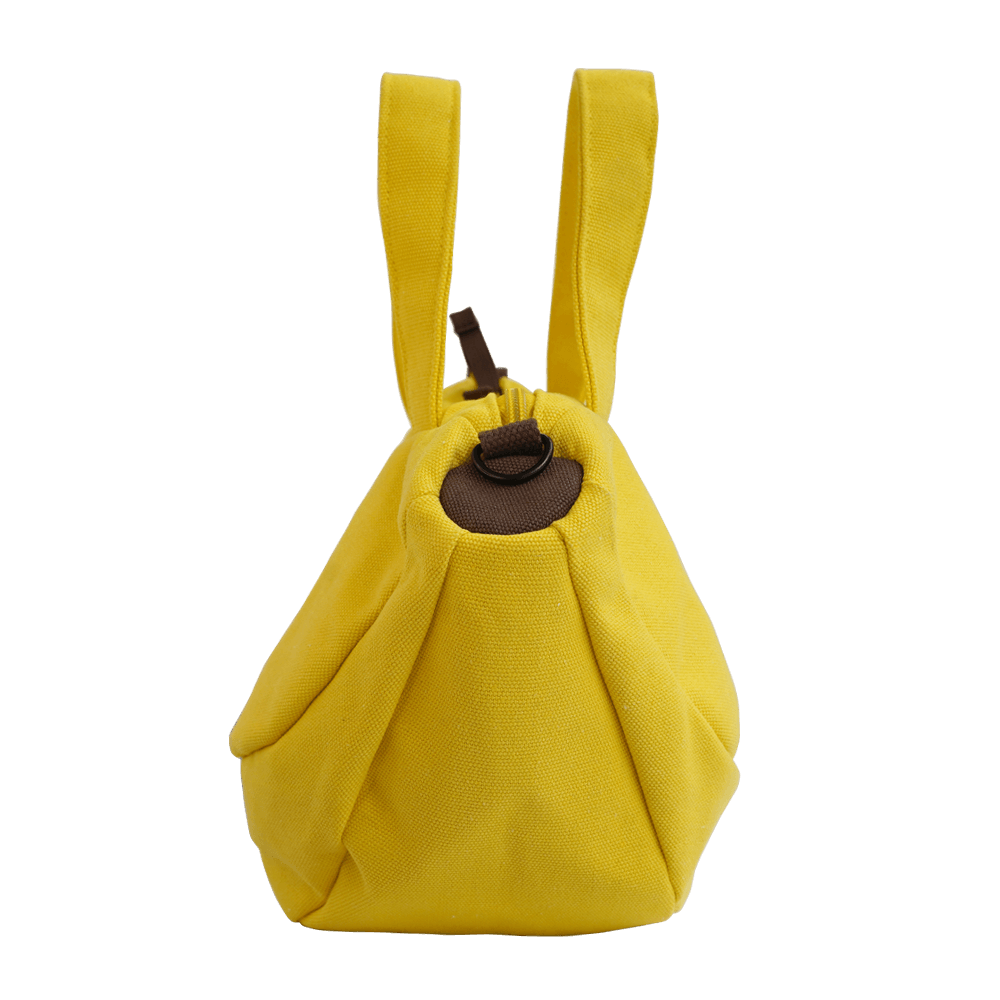 Fresh Banana Canvas Mini Bag w Strap