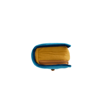 Old Book Pouch 3 /  Blue