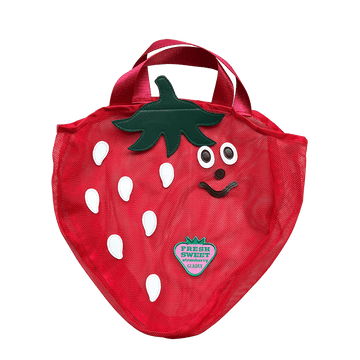 Mesh Tote Bag / Strawberry