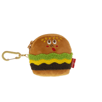 Pass Card Case with Zipper / Hamburger II