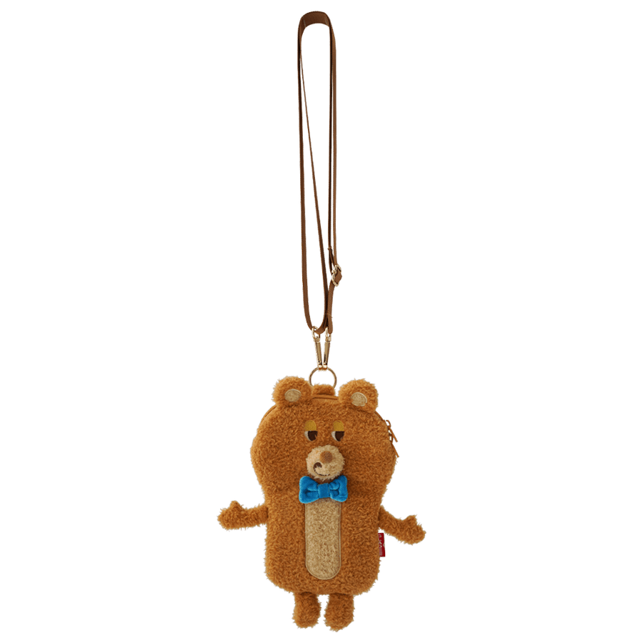 Brown Bear Multi Pouch with Strap