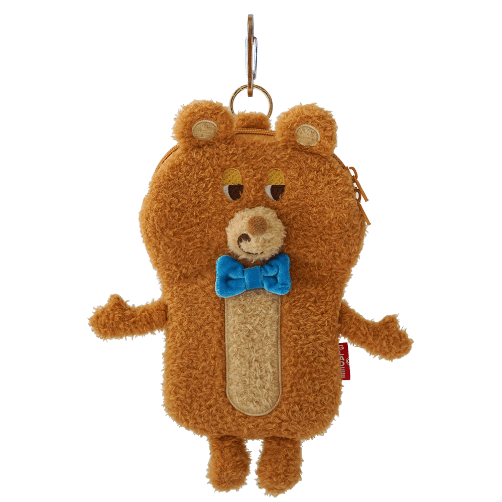 Brown Bear Multi Pouch with Strap