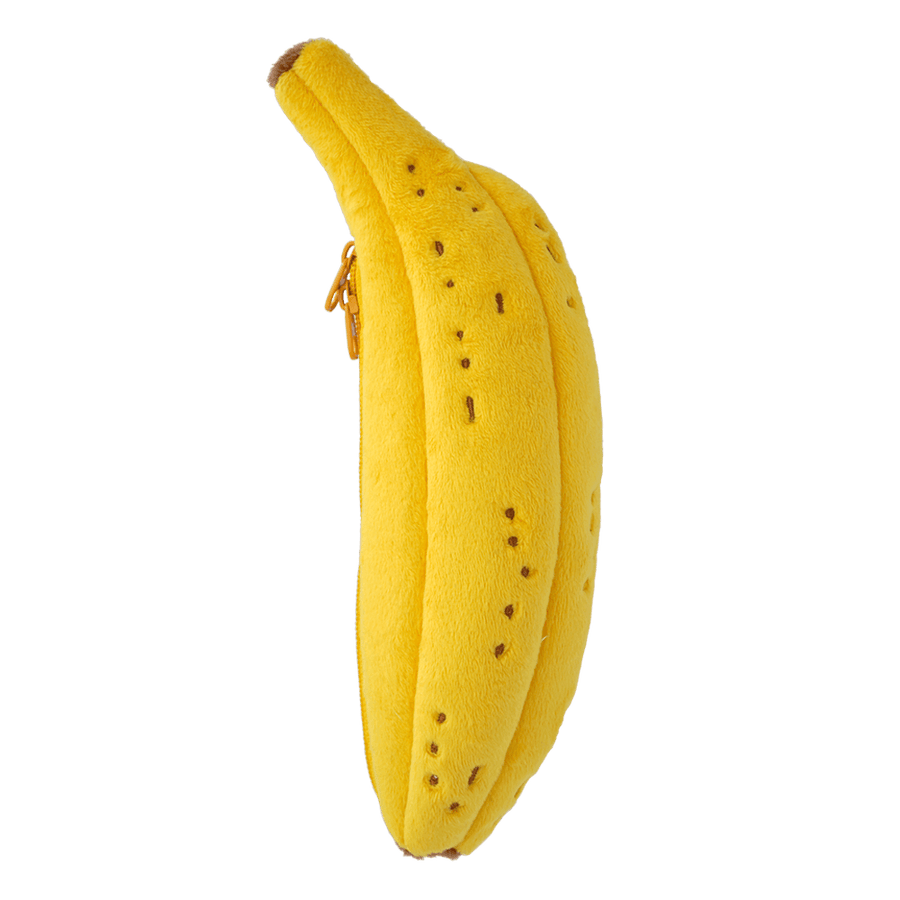 Embroidered Ripe Banana Pencil Case