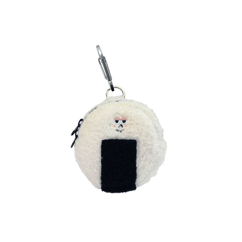 ONIGIRI Round Mini Case for Earphone