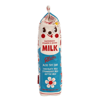 Milk Carton Pencil Case / Plain