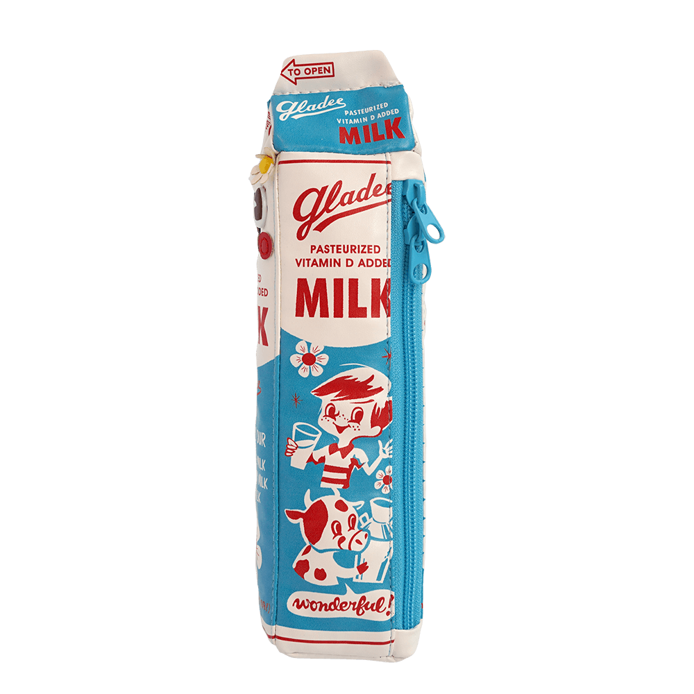 Milk Carton Pencil Case / Plain