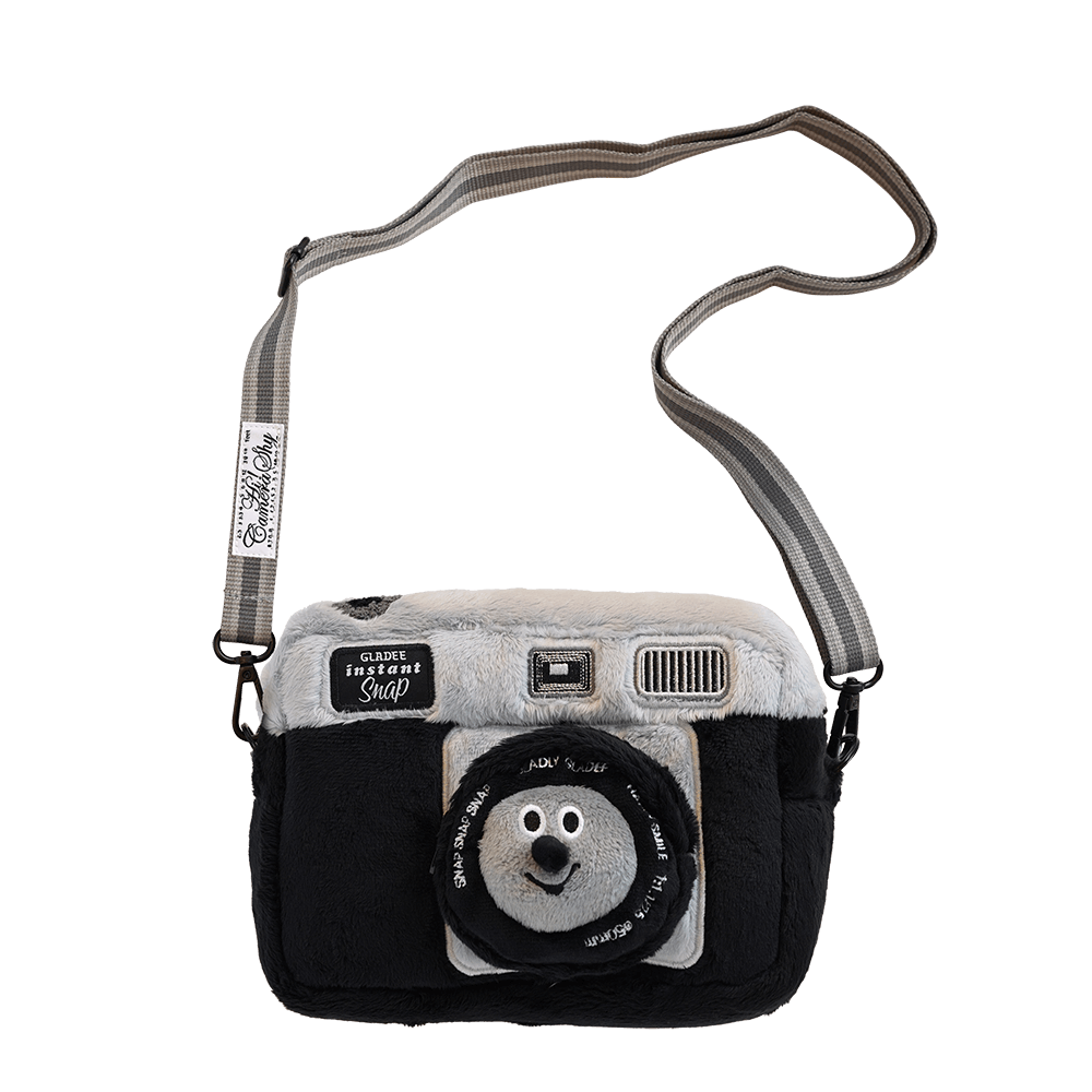Wide Camera Pouch Bag / Black