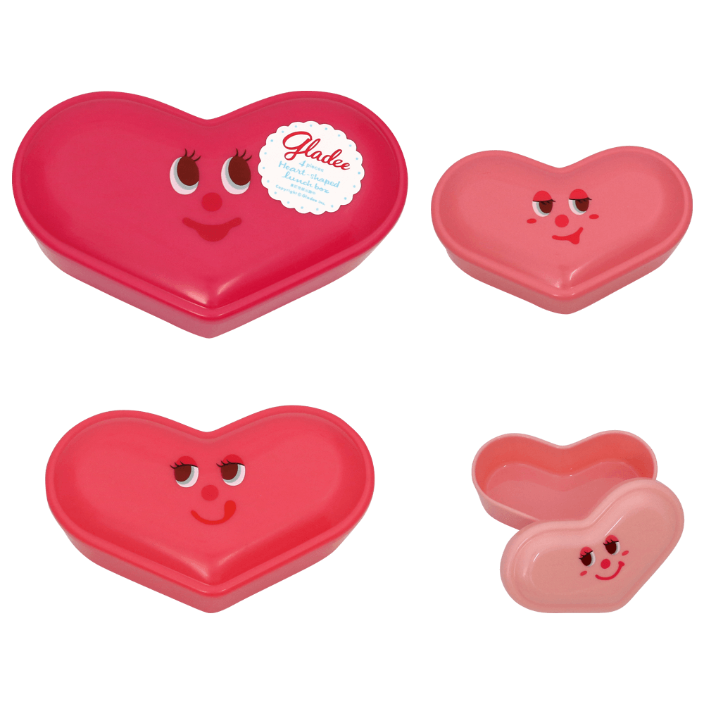 Heart Lunch Box Set