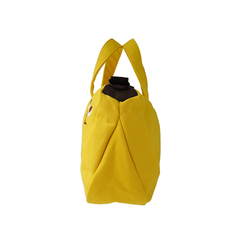 Large Banana Canvas Tote Bag / Plain Yellow – Gladee Official Store