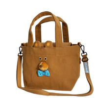 Canvas Stroll Mini Tote Bag / Bear Brown Cousin