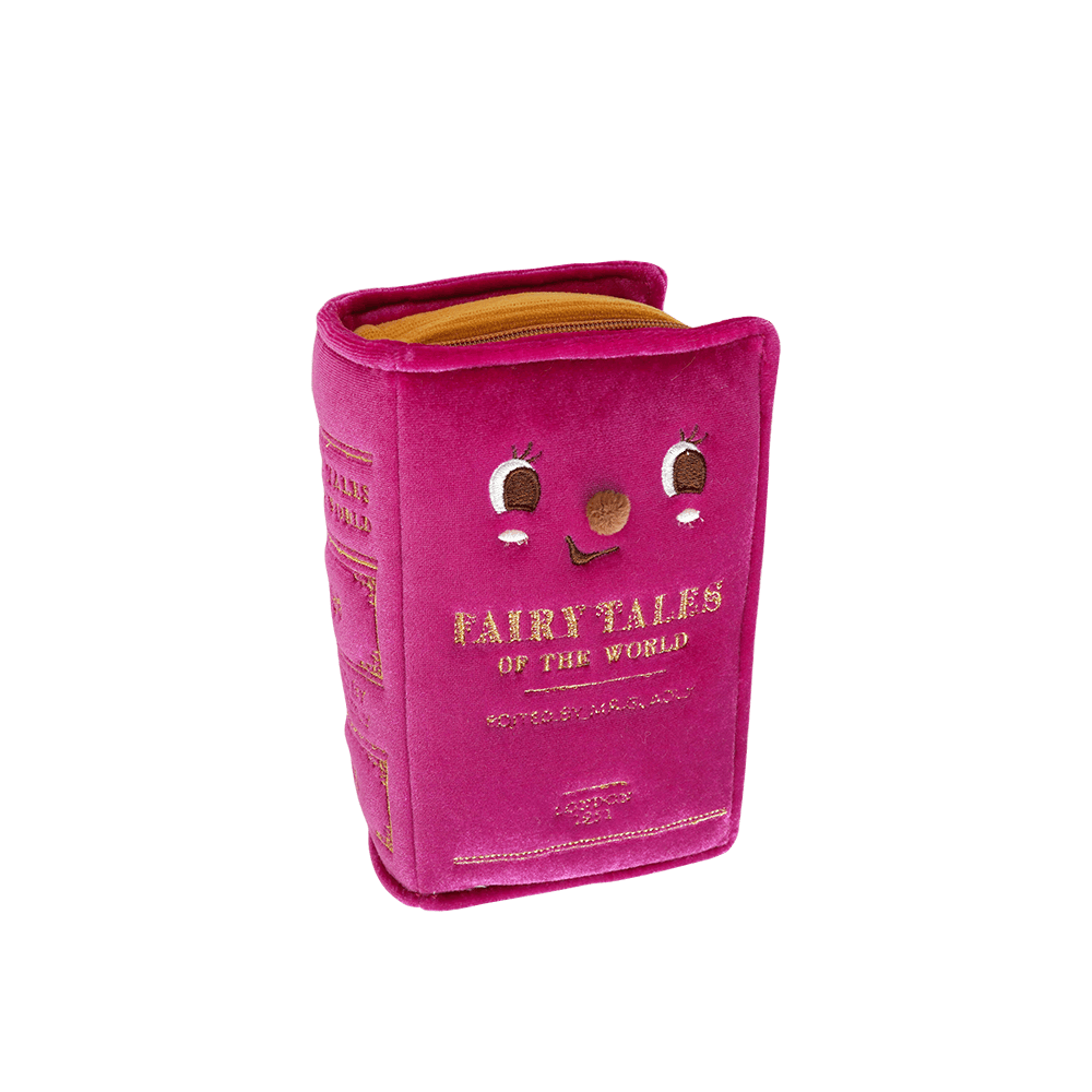 Old Book Pouch 3 /  Pink