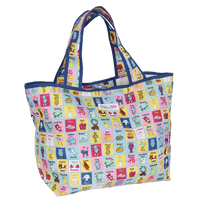 Roll & Snap Tote Bag / Stamps