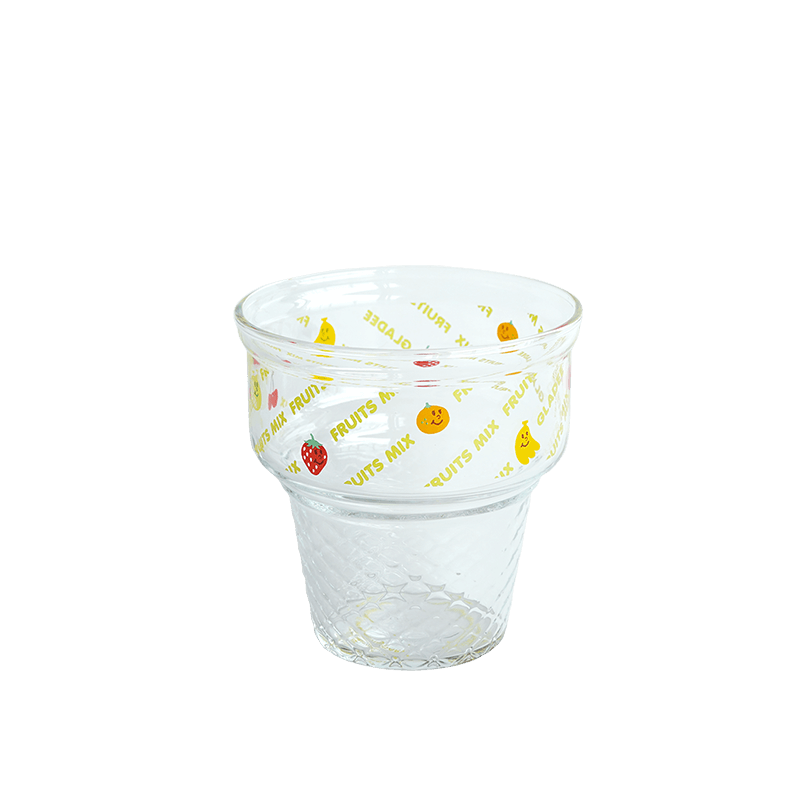 アイスコーングラスカップ / フルーツミックス