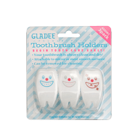 Toothbrush Holder Set (Assortment 3 pieces)